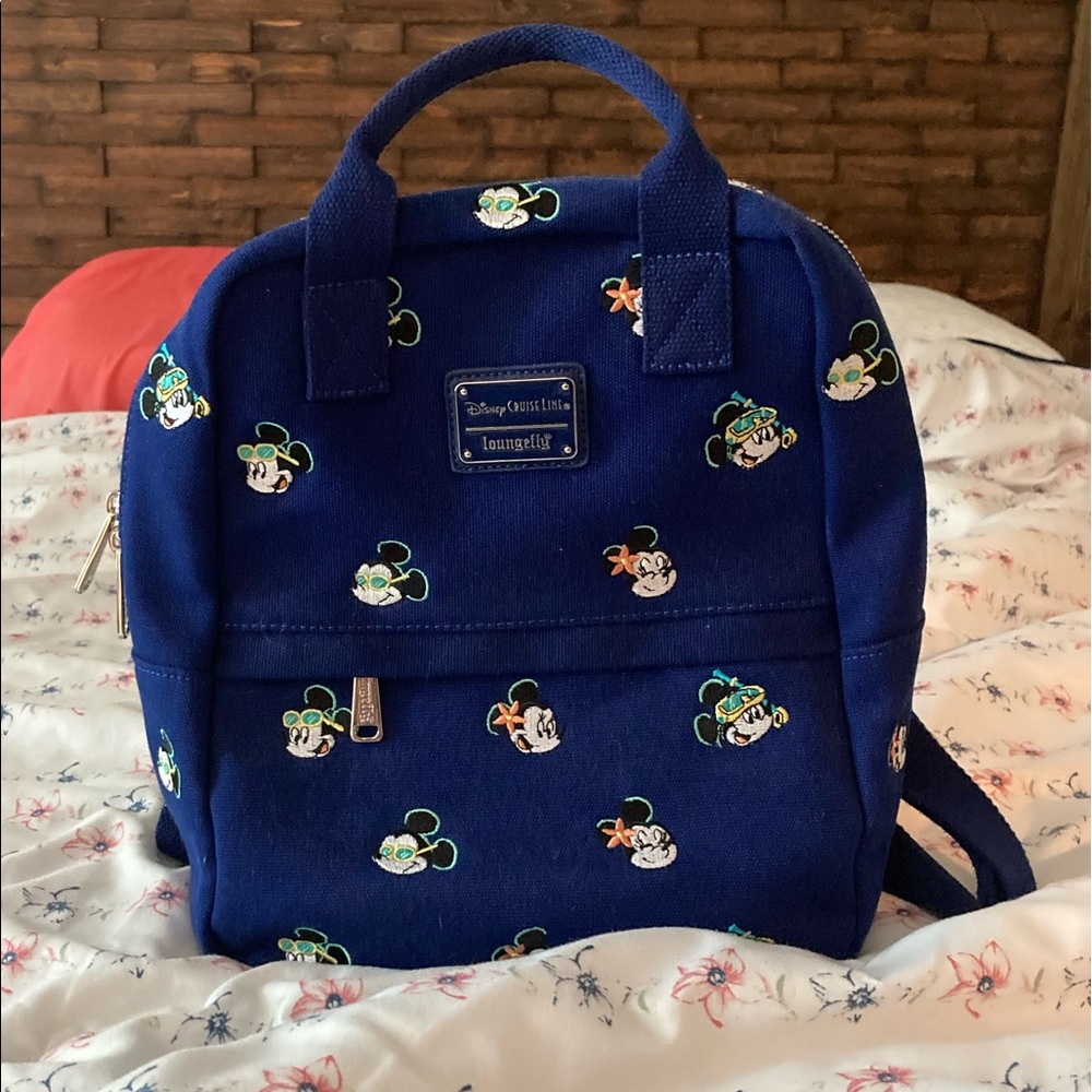 Disney cruise line loungefly backpack castaway cay